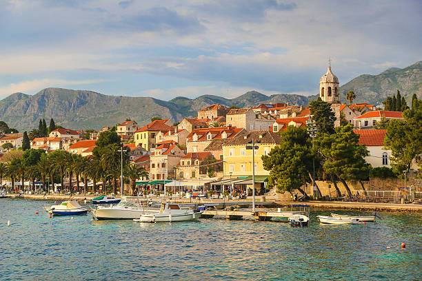 Cavtat seaside promenade