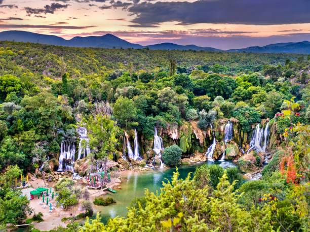 Kravice waterfall detail