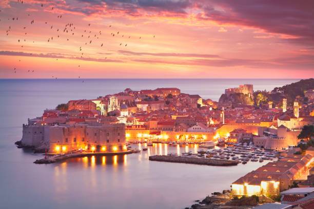 Dubrovnik sunset viewpoint