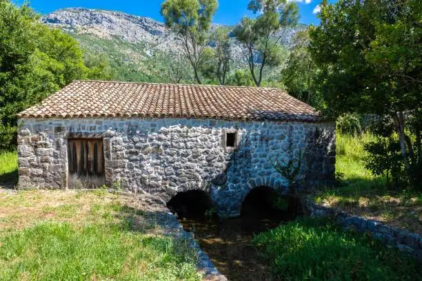 Traditional watermill in Konavle